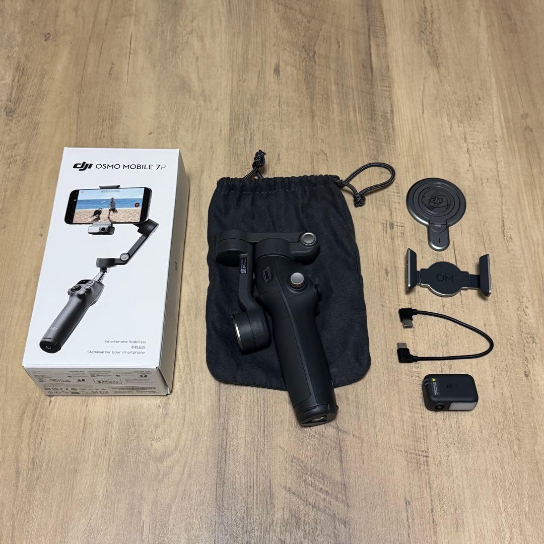 osmo mobile 7p 【1度のみ使用】磁気クイックリリースプレート付き