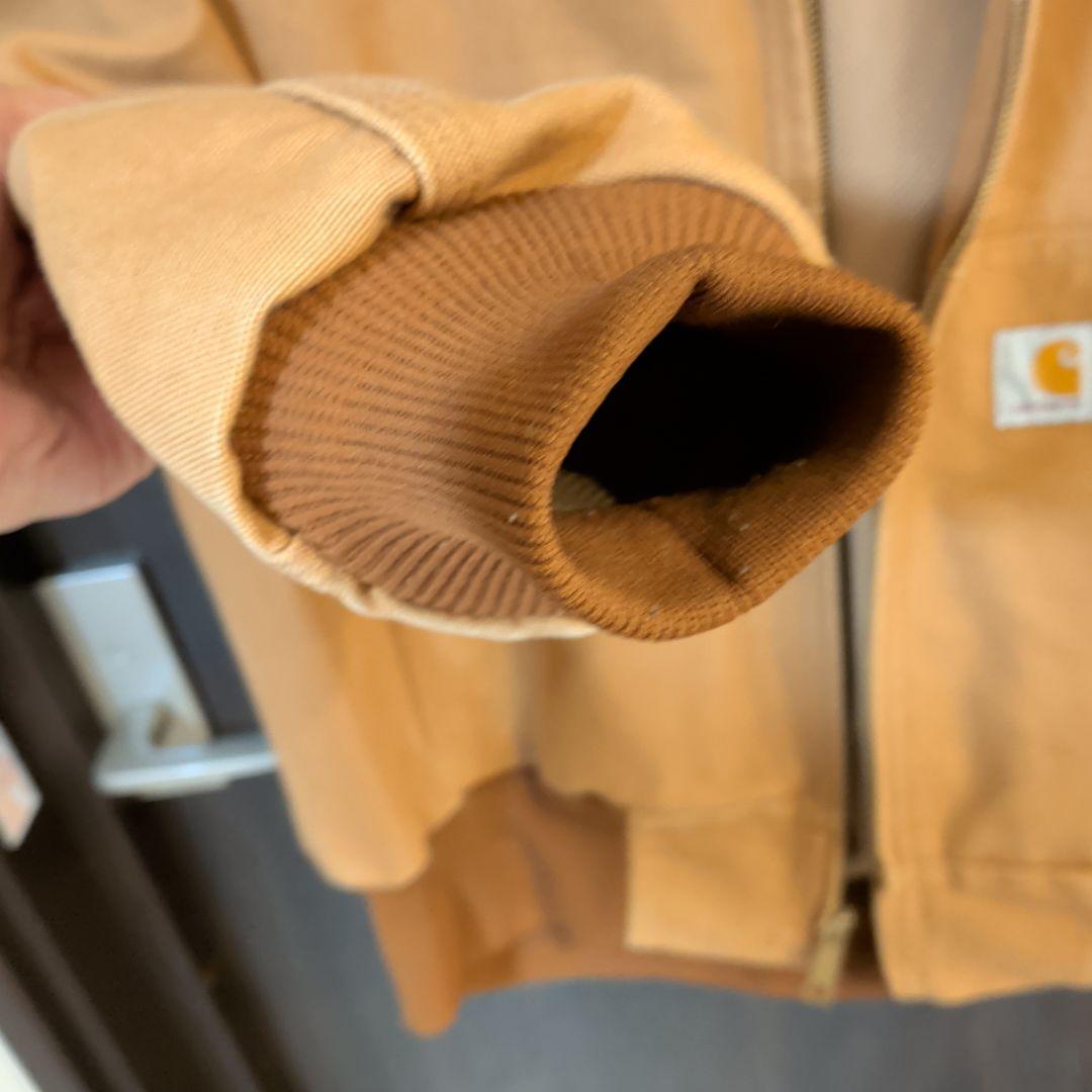 カーハート アクティブジャケット Carhartt ブラウン USA製　Mサイズ