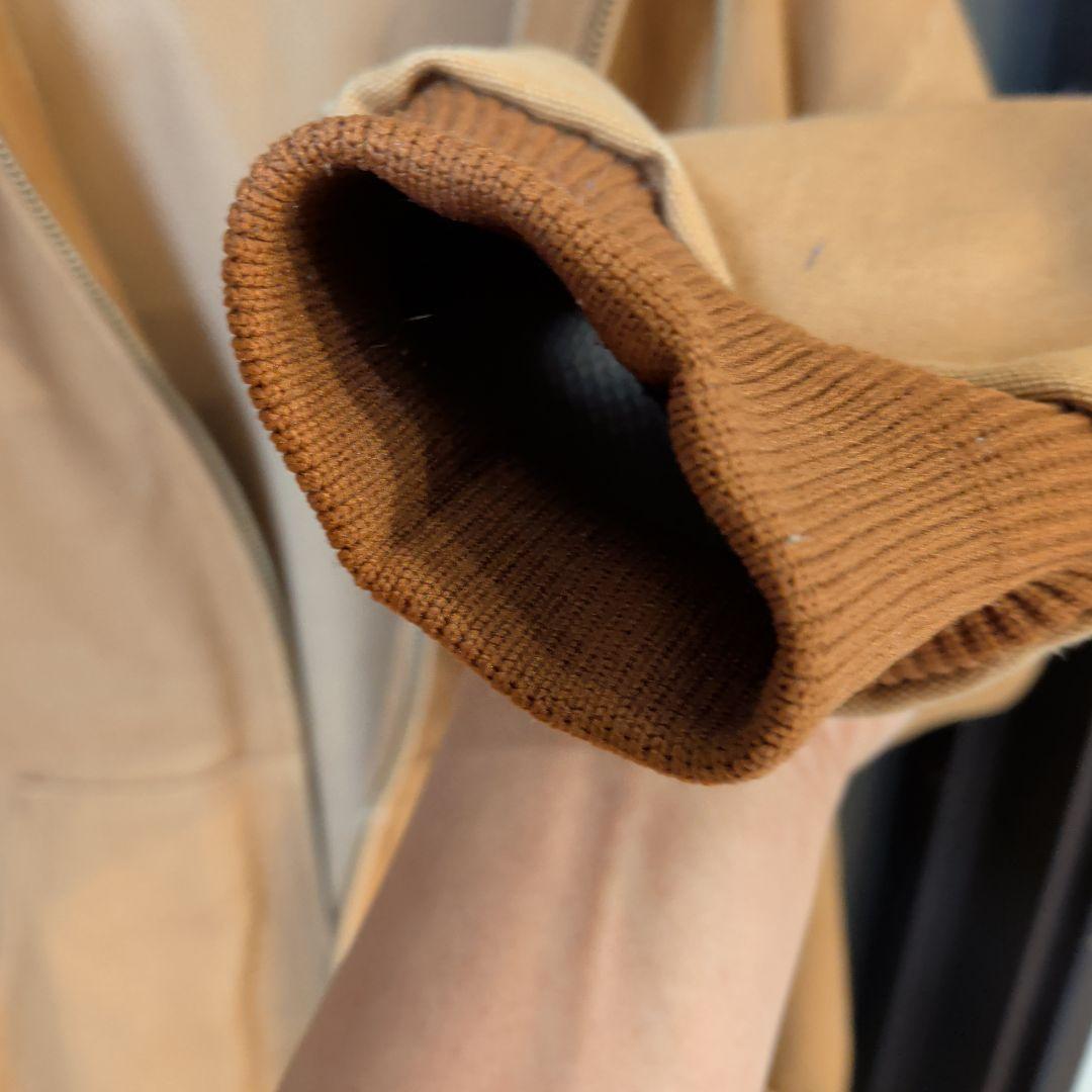 カーハート アクティブジャケット Carhartt ブラウン USA製　Mサイズ
