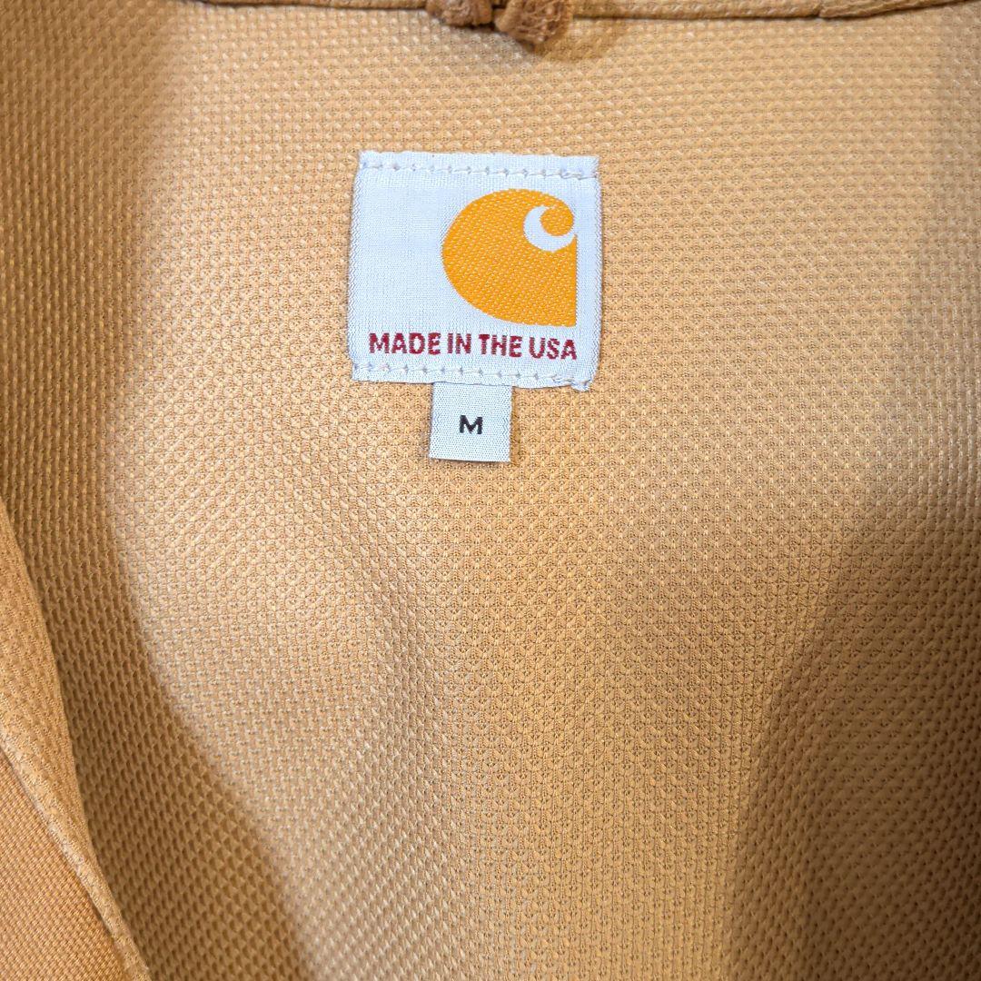 カーハート アクティブジャケット Carhartt ブラウン USA製　Mサイズ