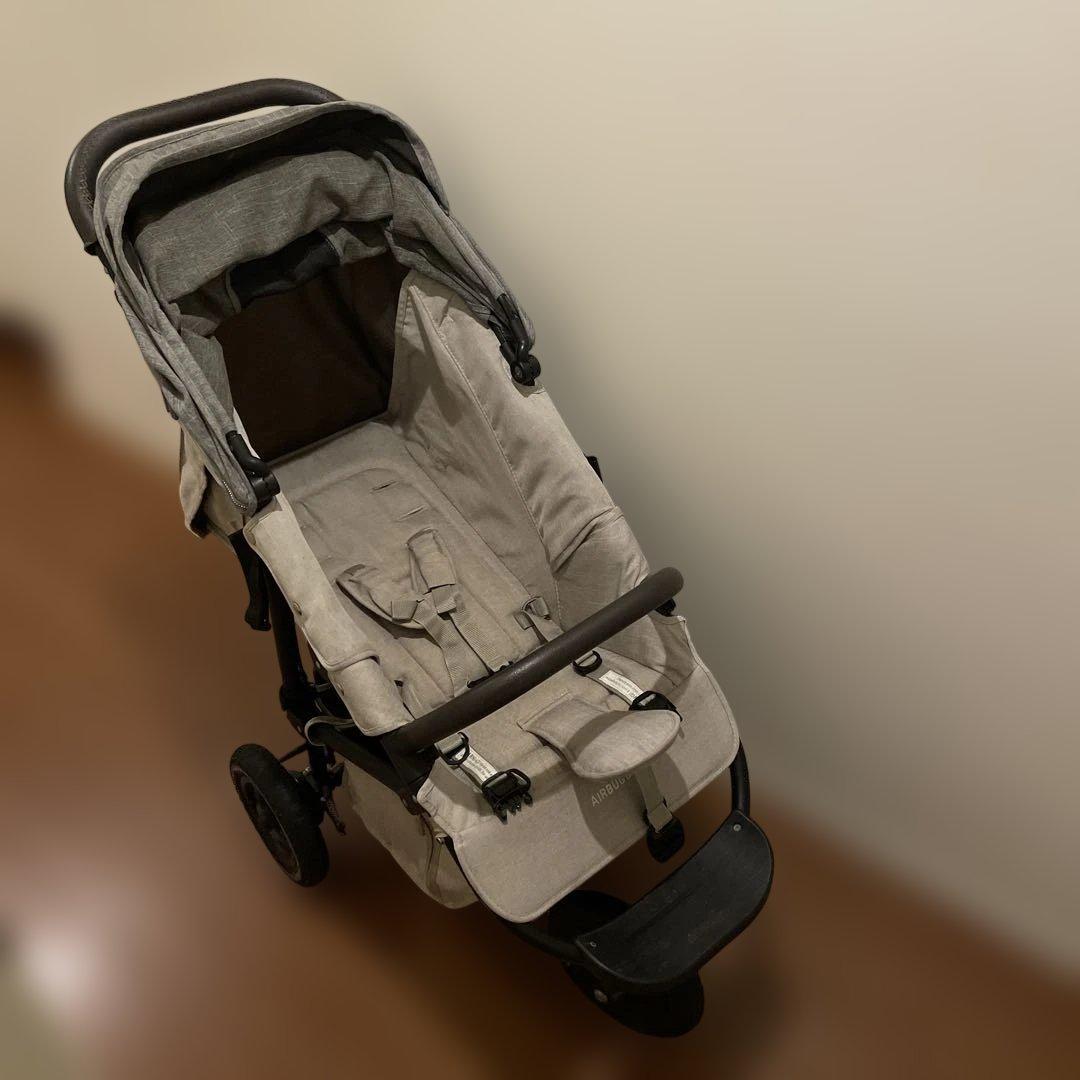 限定お値下げ中⭐︎エアバギー ココプレミア アースグレー レインカバー マット付