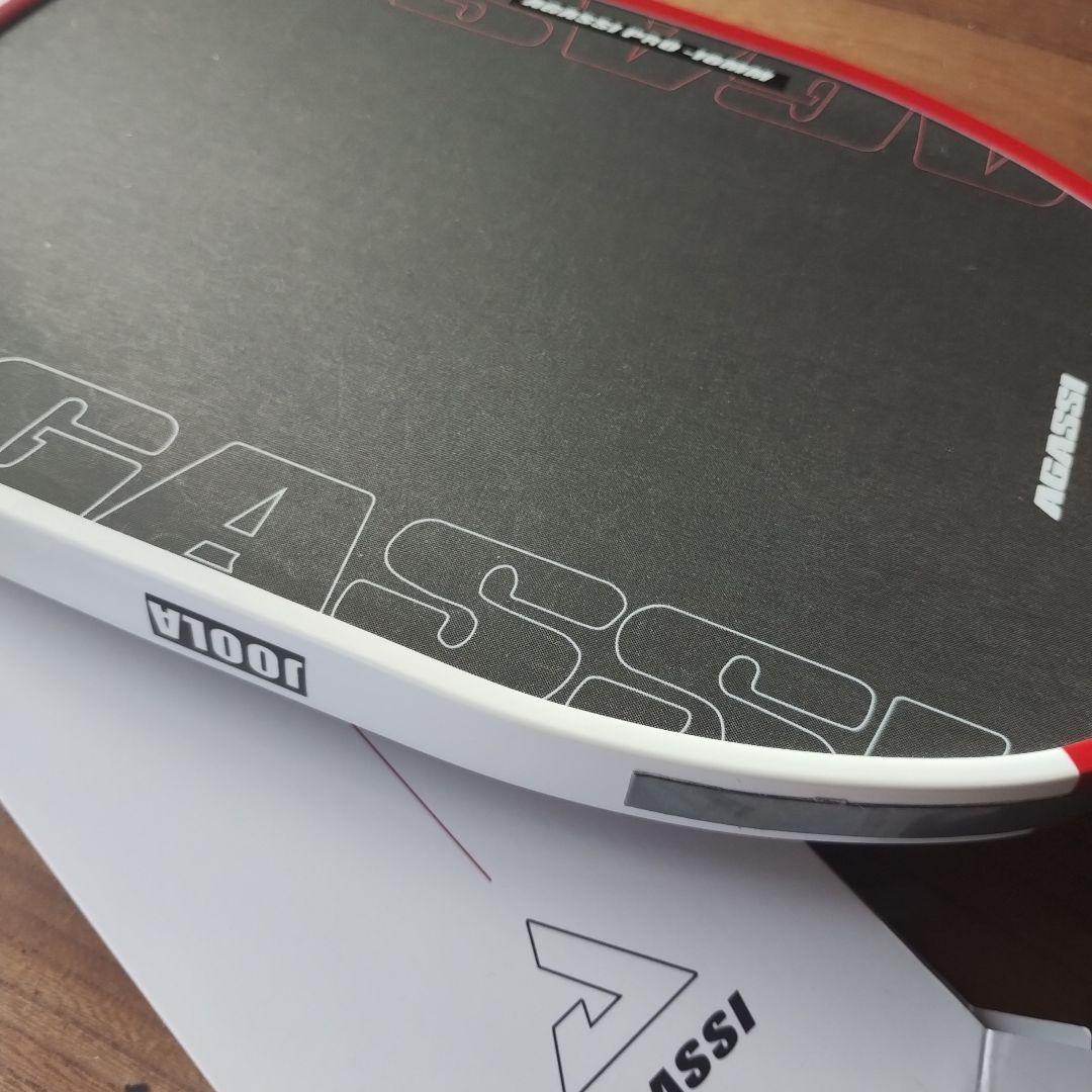 中古品 JOOLA ヨーラ アガシ プロ 16mm ピックルボール パドル