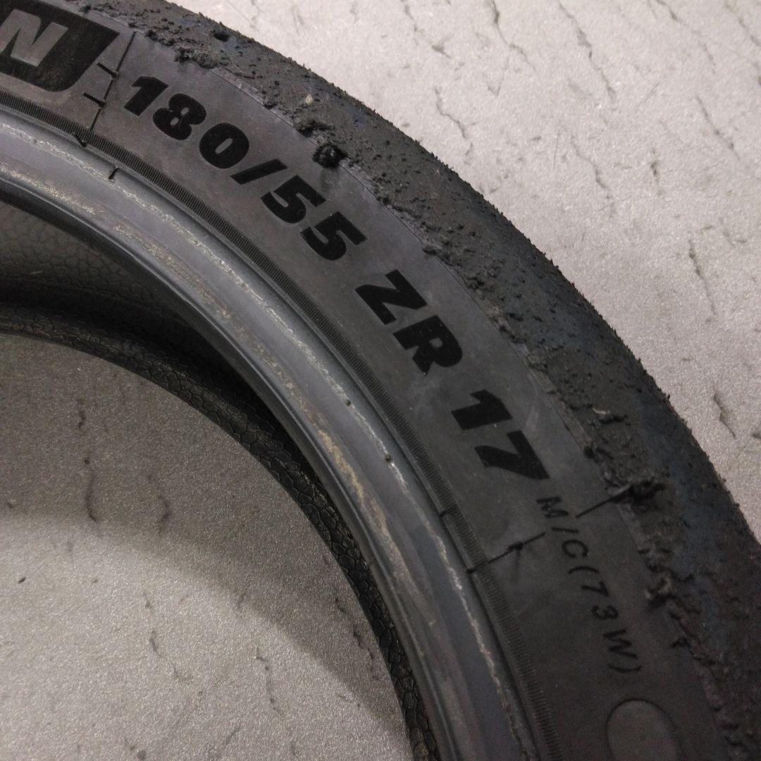 ミシュラン　POWER Cup2前後タイヤSET　中古品