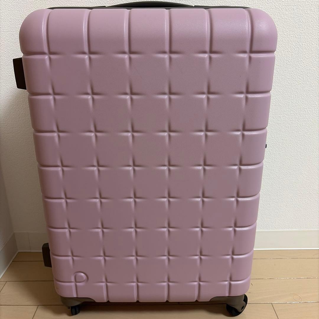 【即日発送】ACE プロテカ スーツケース 50L 日本製 ピンク 縦開き可能