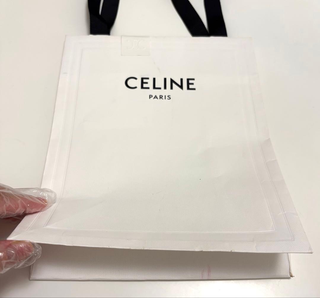 ミ*ケ様 【極美品】CELINE スモールフラップウォレット トリオンフ ナチュ