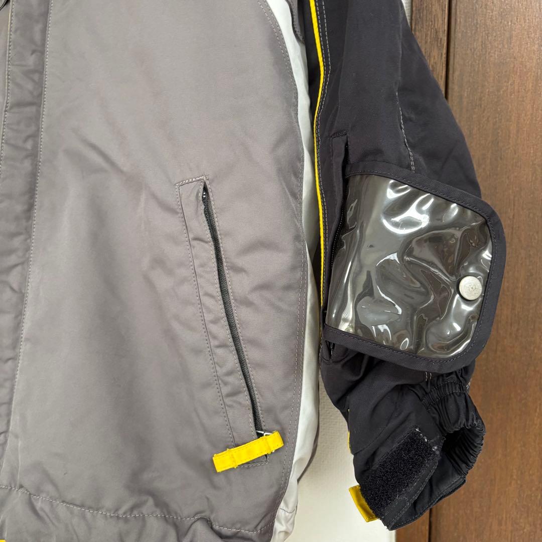 ellesse スキーウェア グレー/イエロー　130