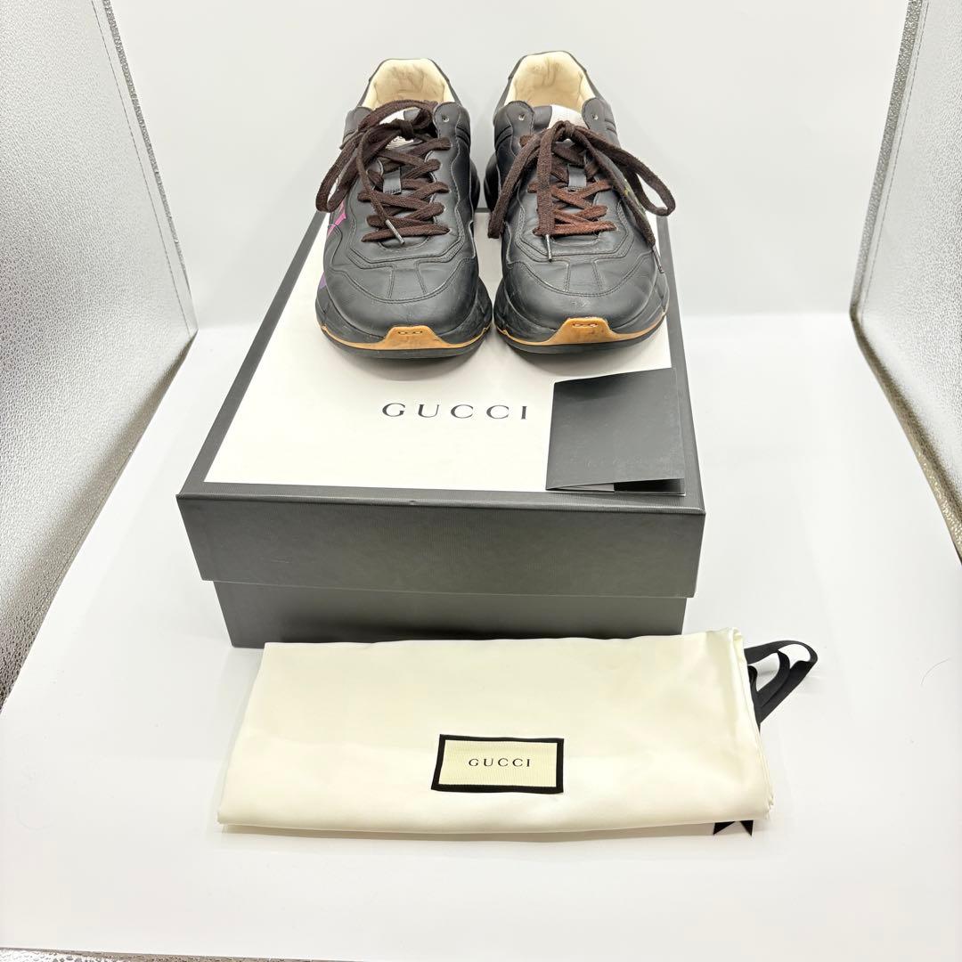 GUCCI グッチ スニーカー Rhyton ライトン レインボー 7 1/2