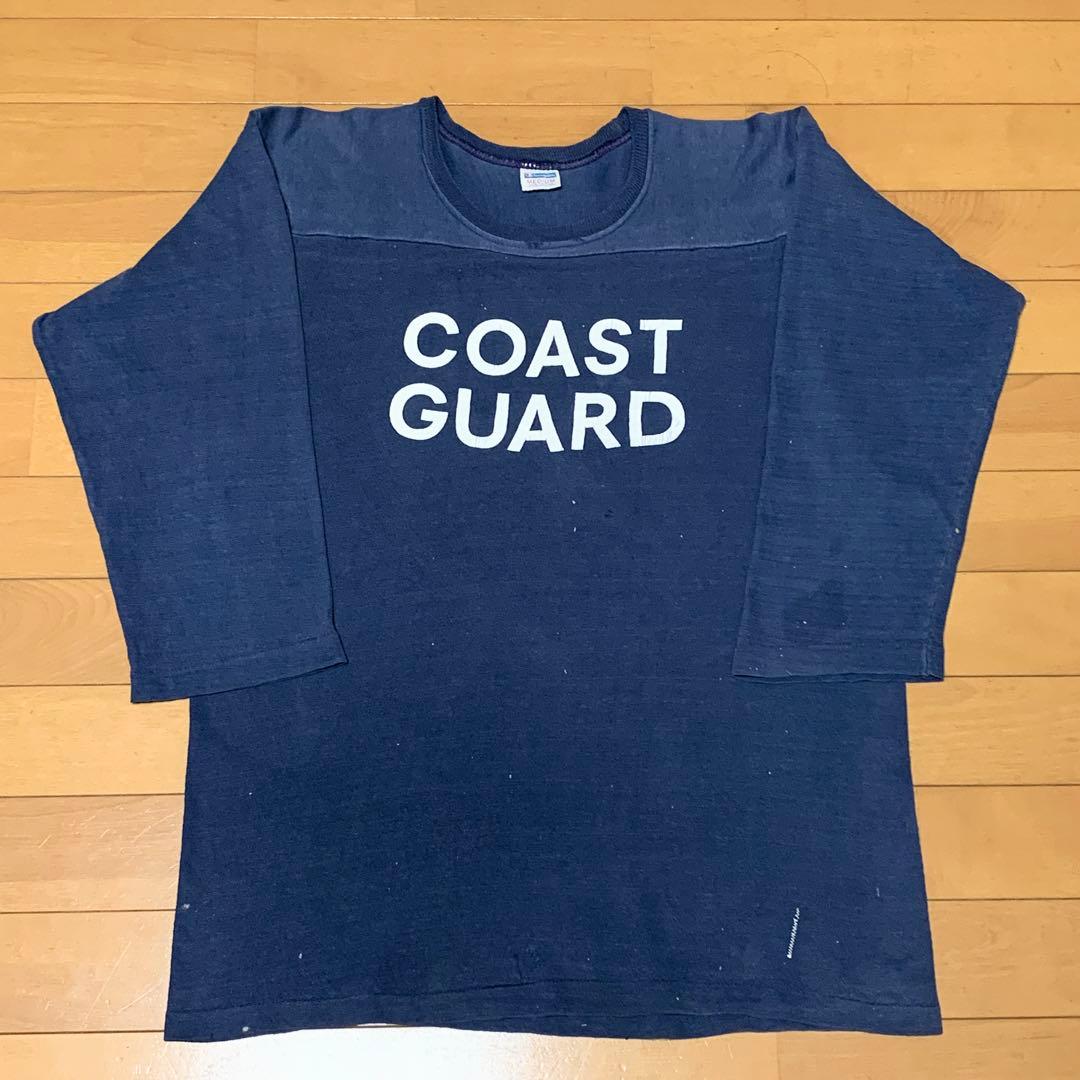 超レア‼️ 70s Champion COAST GUARD フットボールTシャツ