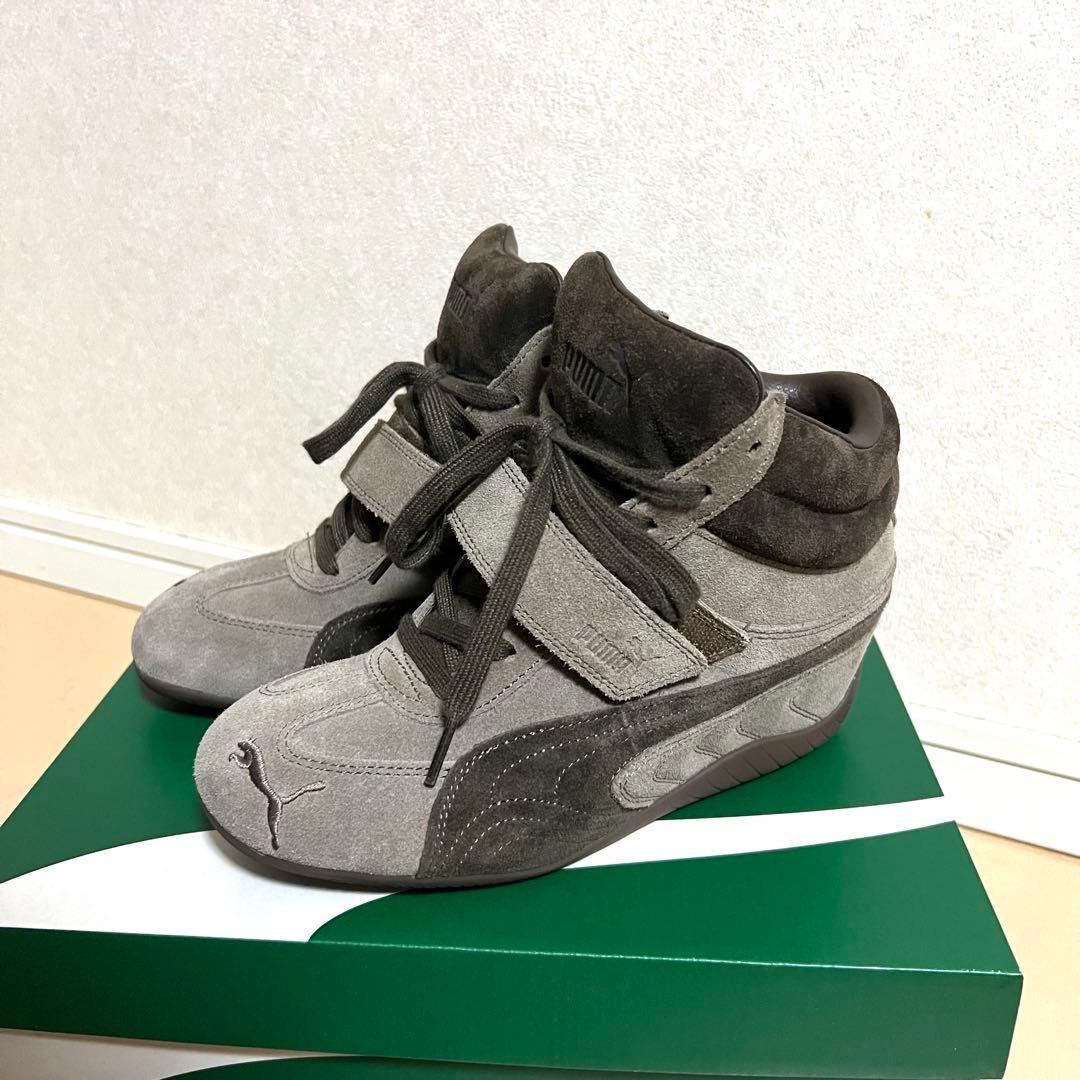 PUMA スピードキャットウェッジ speedcat wedge ブラウン 新作
