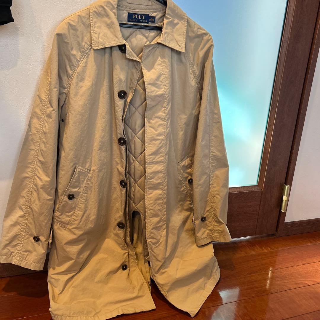 Polo Ralph Laurenベージュ ステンカラーコート RRL