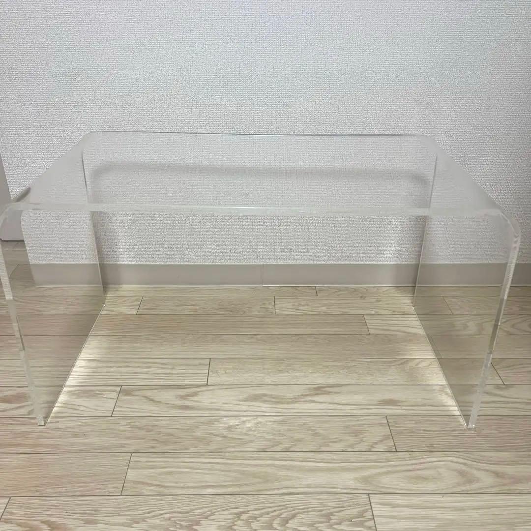 ワーズウィズ　アクリルコーヒーテーブル