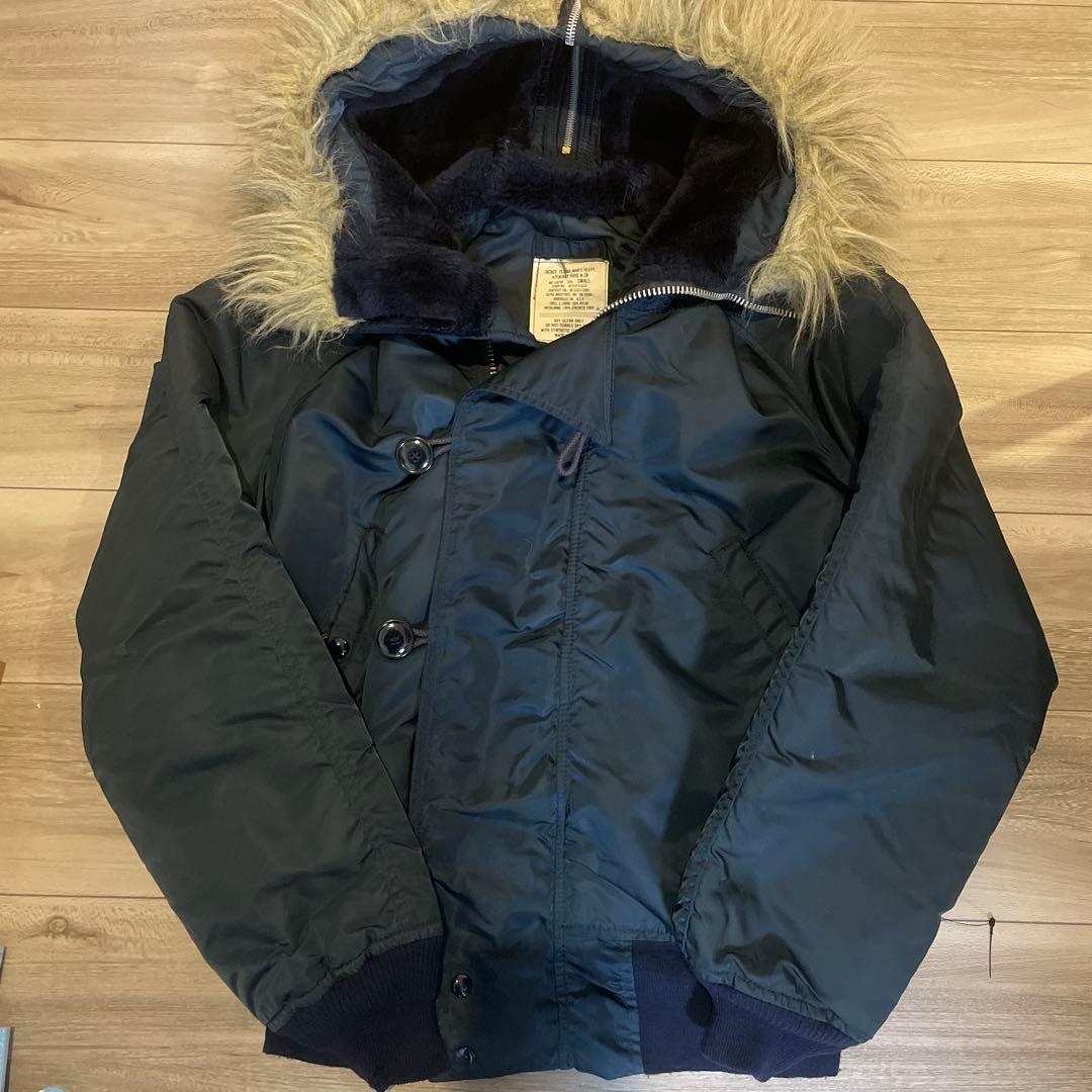 ま*ん様 USA製Alpha IndustriesミリタリージャケットN-2B