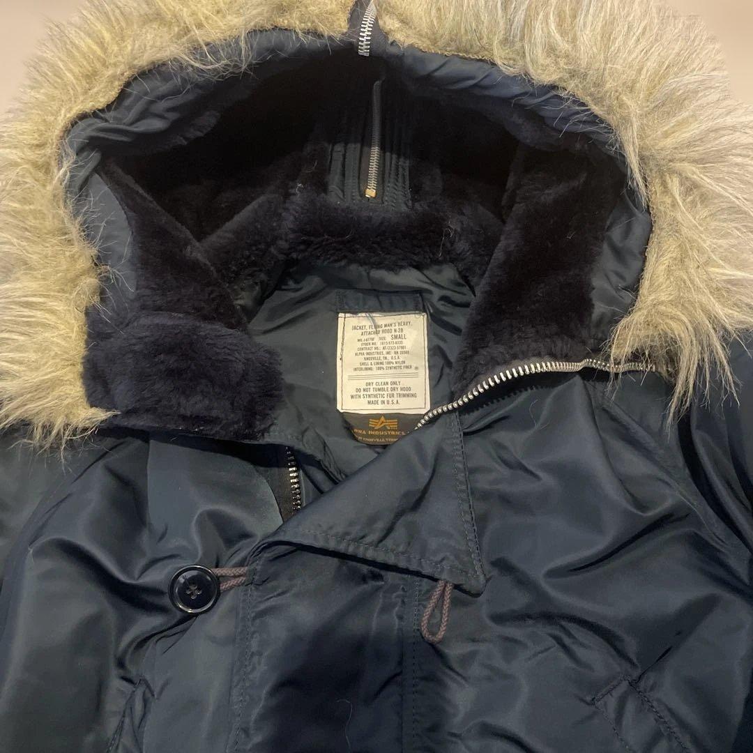 ま*ん様 USA製Alpha IndustriesミリタリージャケットN-2B