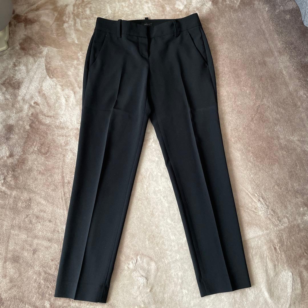 theory ブラックパンツスーツ セット