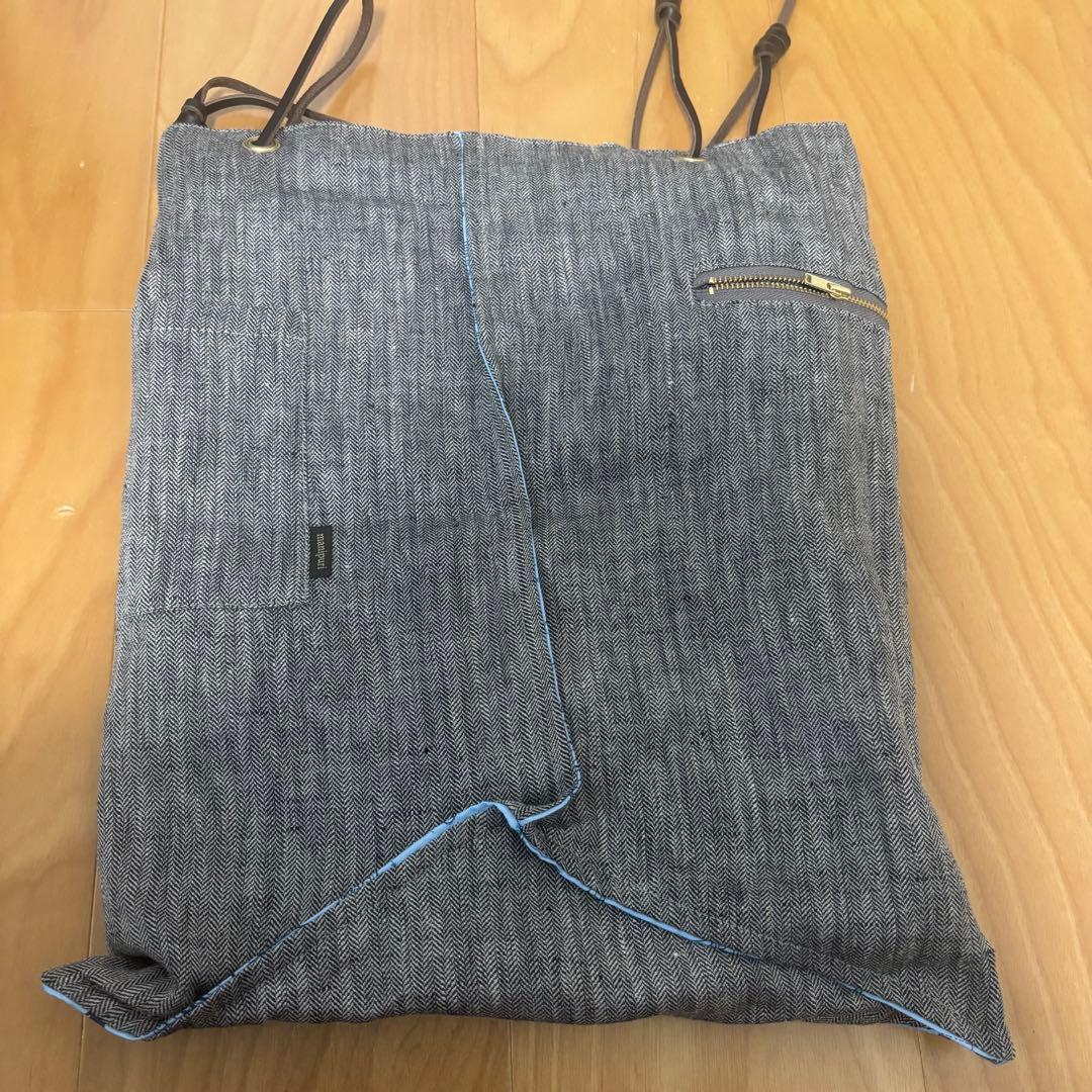 manipuri マニプリ　リバーシブルプリントトートバッグL