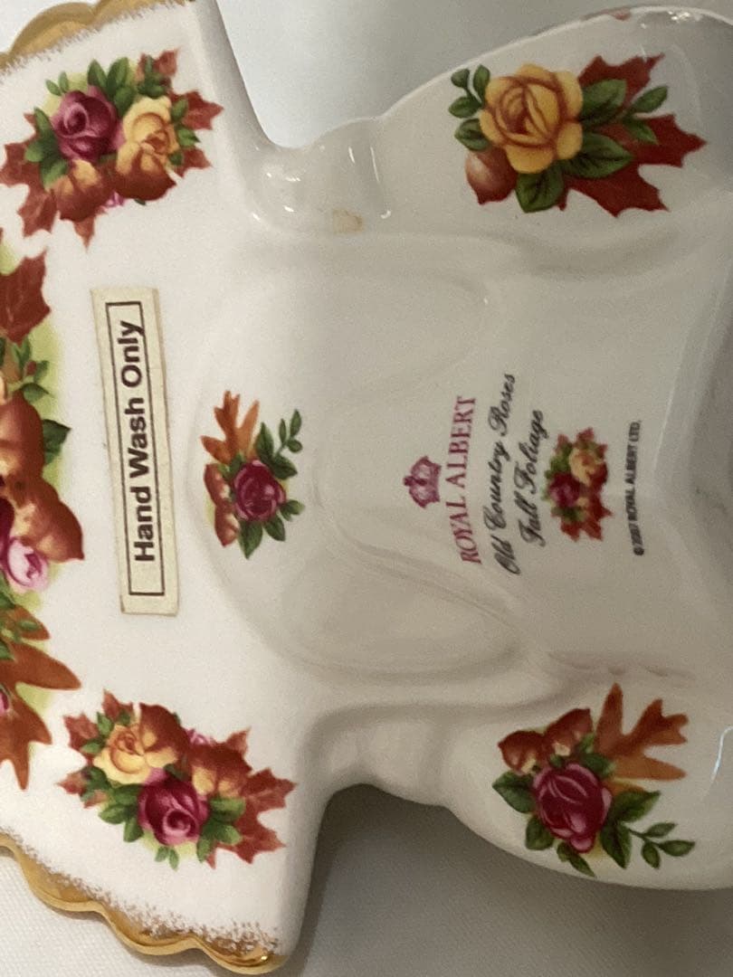 ロイヤルアルバートオールドカントリーローズ　ソルト&ペッパー、キャンディポット