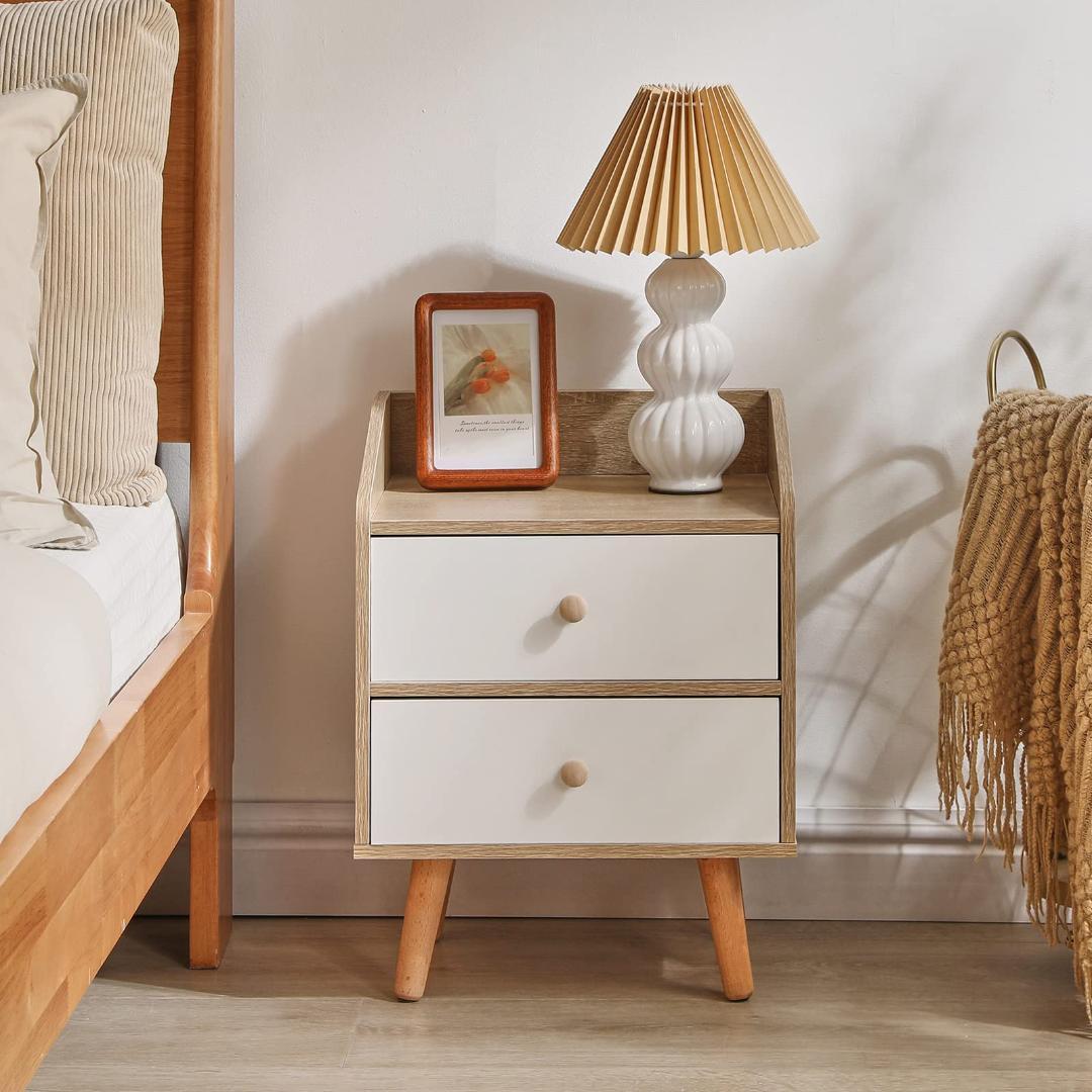 北欧 ナチュラルデザイン 引き出し サイドテーブル チェスト