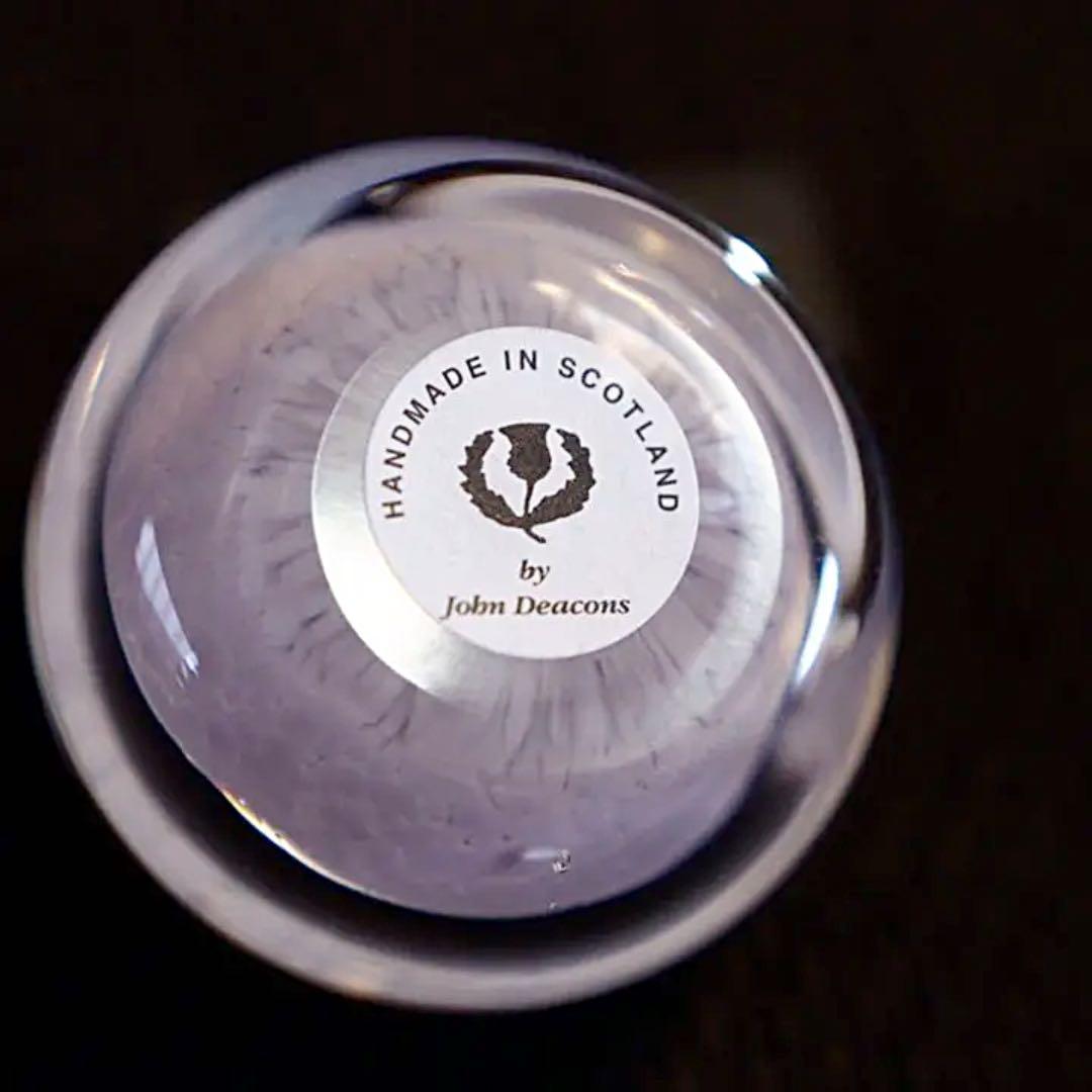 ✴️ジョン・ディーコン PERTHSHIRE スコットランド製 ペーパーウエイト