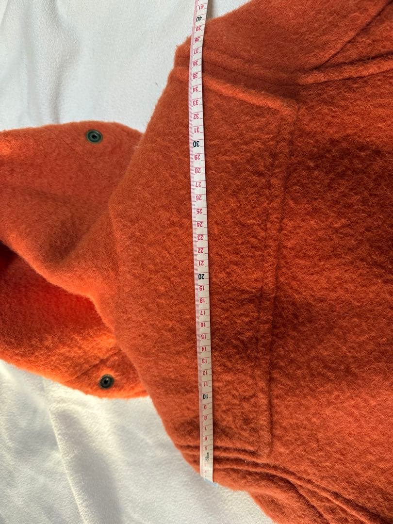 えんGLOVERALL レディースダッフルコート ウール　オレンジ
