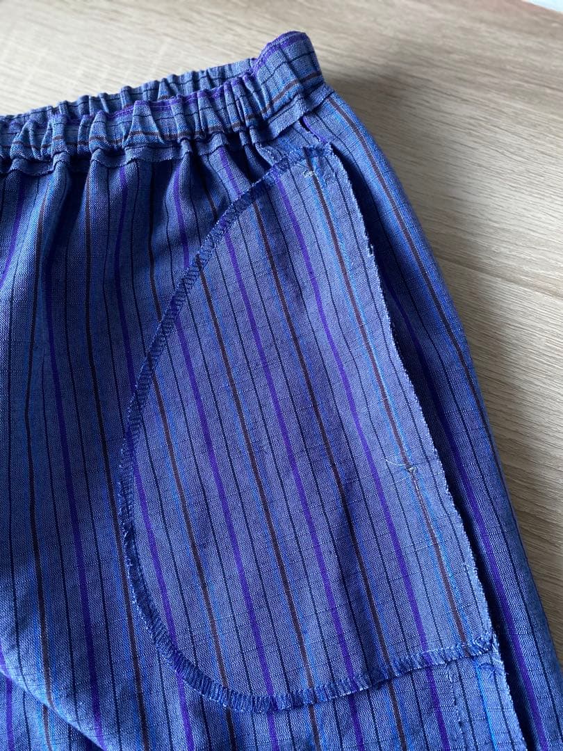 会津木綿　みかんさん専用　ブラウス　ハンドメイドNo.149