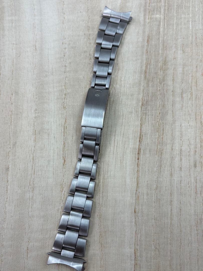 美品ロレックス純正オイスター巻きブレス 7835 FF257 幅19mm ベルト