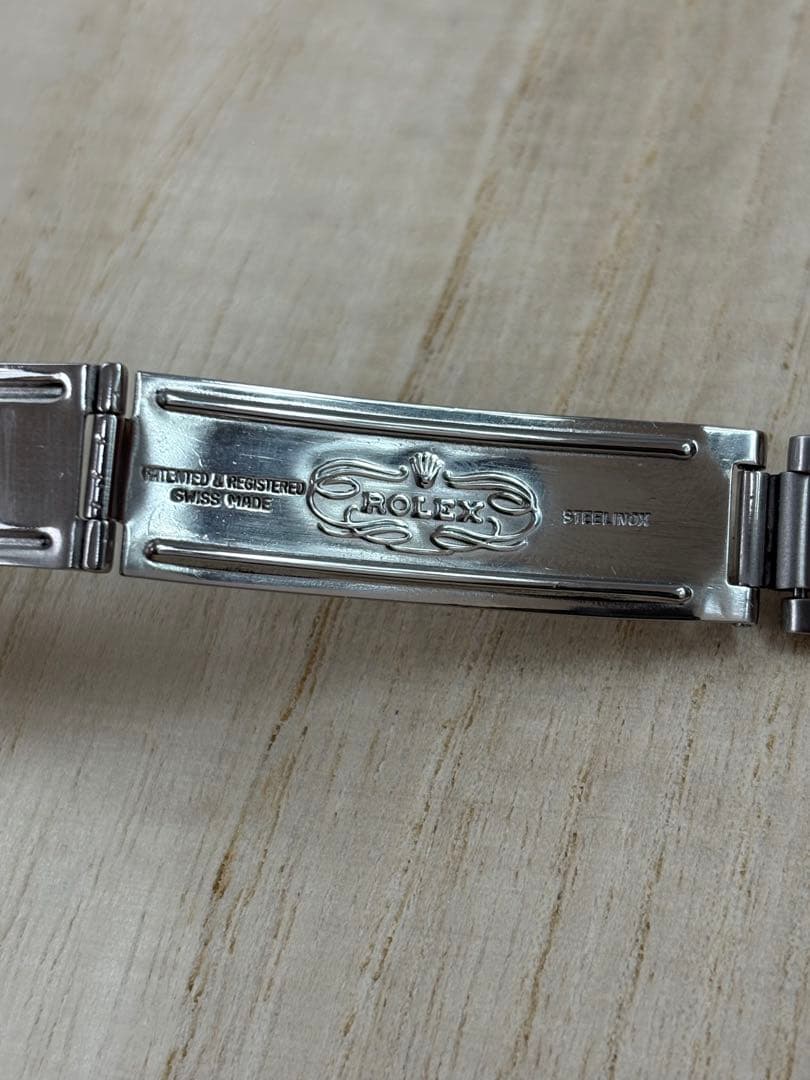 美品ロレックス純正オイスター巻きブレス 7835 FF257 幅19mm ベルト