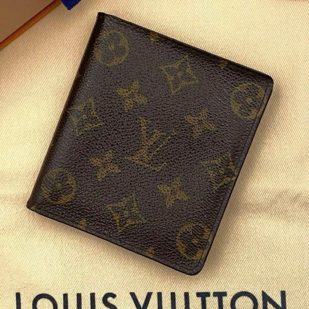 ルイヴィトン モノグラム ポルトビエ 10 カルトクレディ 二つ折り カード入れ