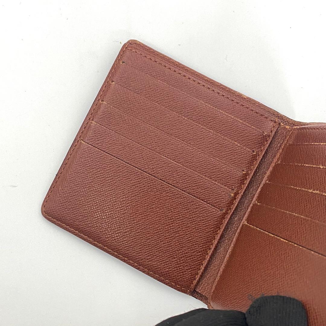 ルイヴィトン モノグラム ポルトビエ 10 カルトクレディ 二つ折り カード入れ