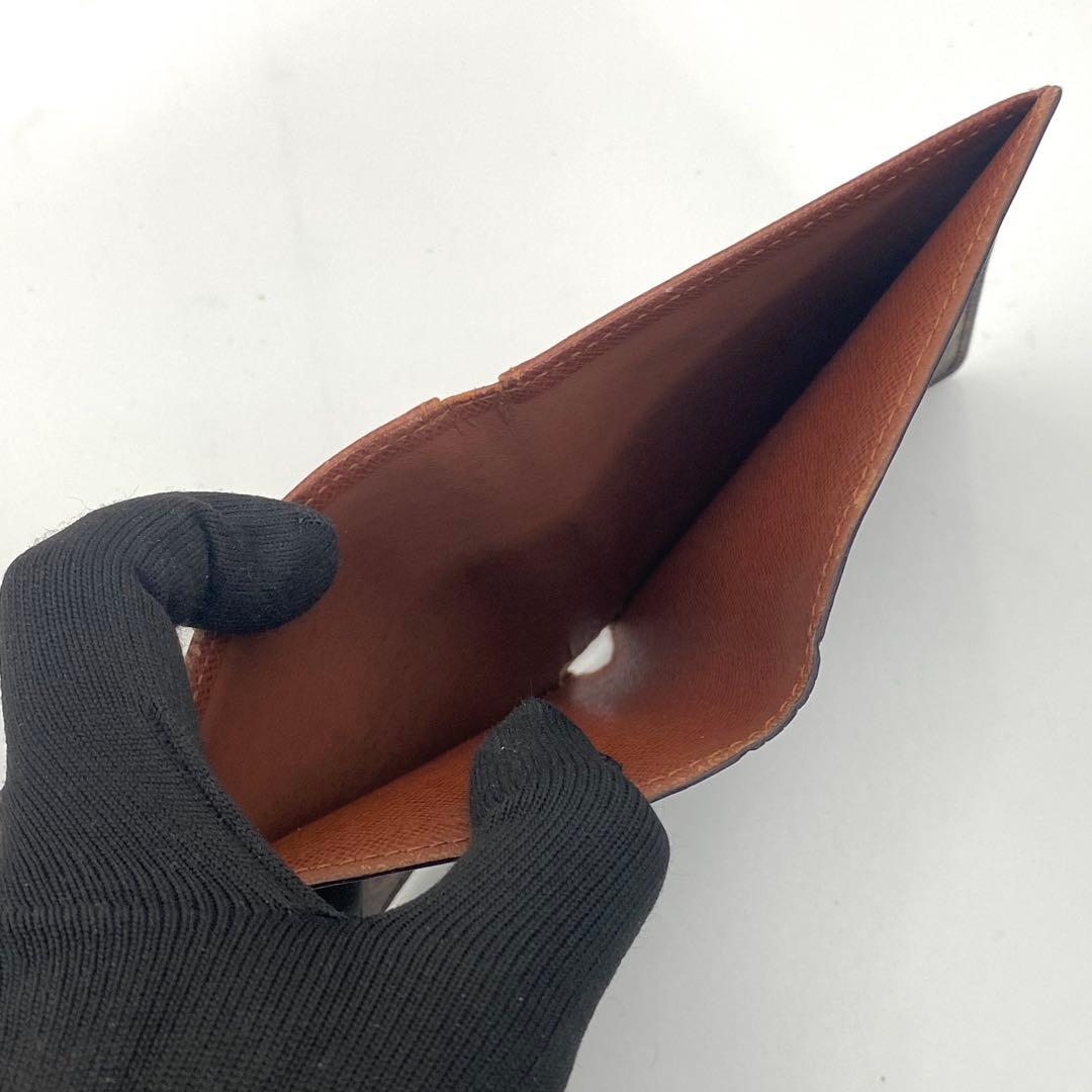 ルイヴィトン モノグラム ポルトビエ 10 カルトクレディ 二つ折り カード入れ