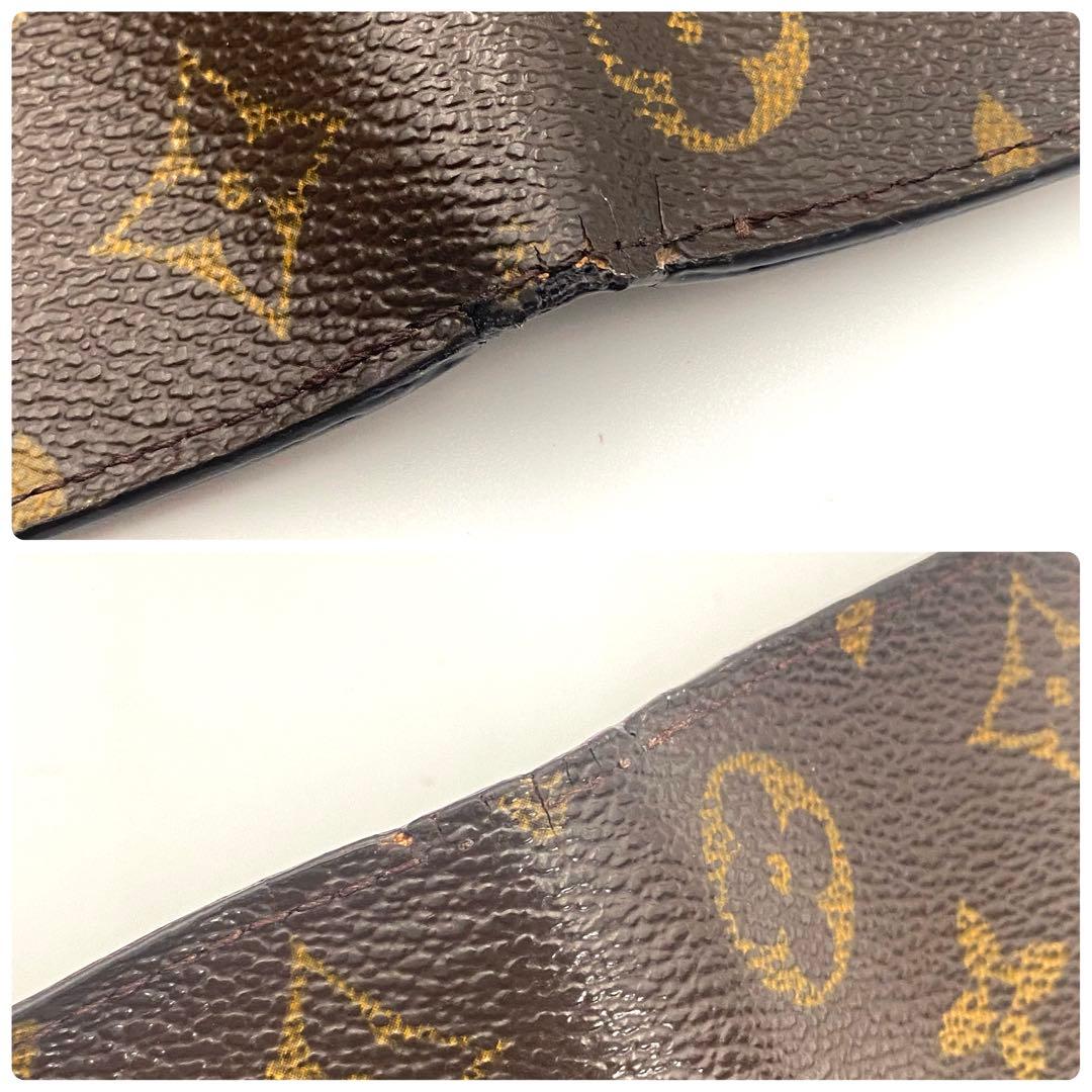 ルイヴィトン モノグラム ポルトビエ 10 カルトクレディ 二つ折り カード入れ