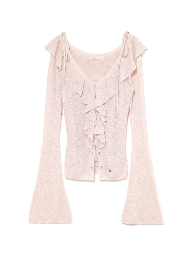 トップス andmary Fiona ruffle tops