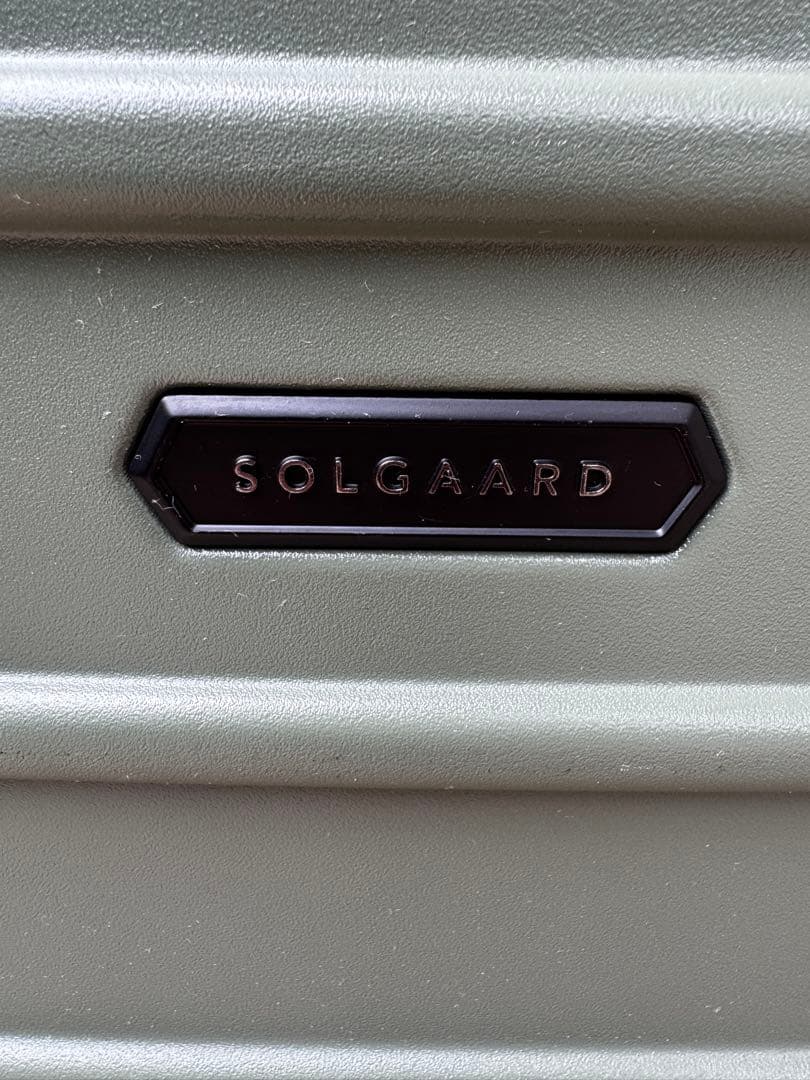 【中古】SOLGAARD ソルガード60L 時短スーツケース グリーン 随時値引