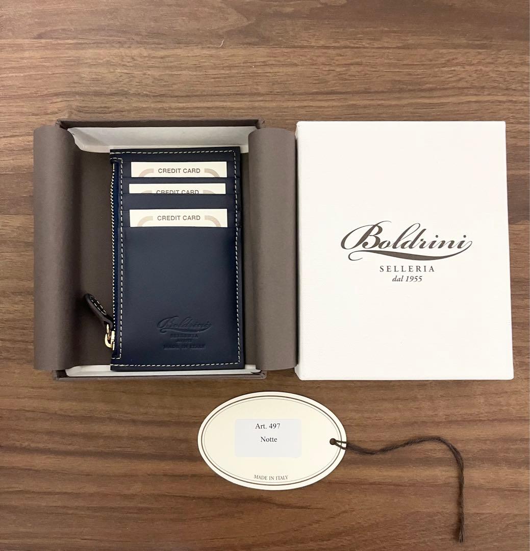 【新品未使用】BOLDRINI SELLERIA  カード収納ミニウォレット