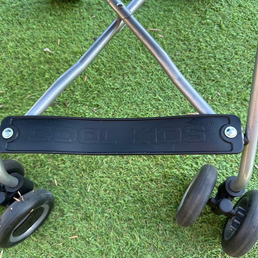 COOL KIDS 二人乗り　ベビーカー 折りたたみ可 旅行向き 使用回数少なめ