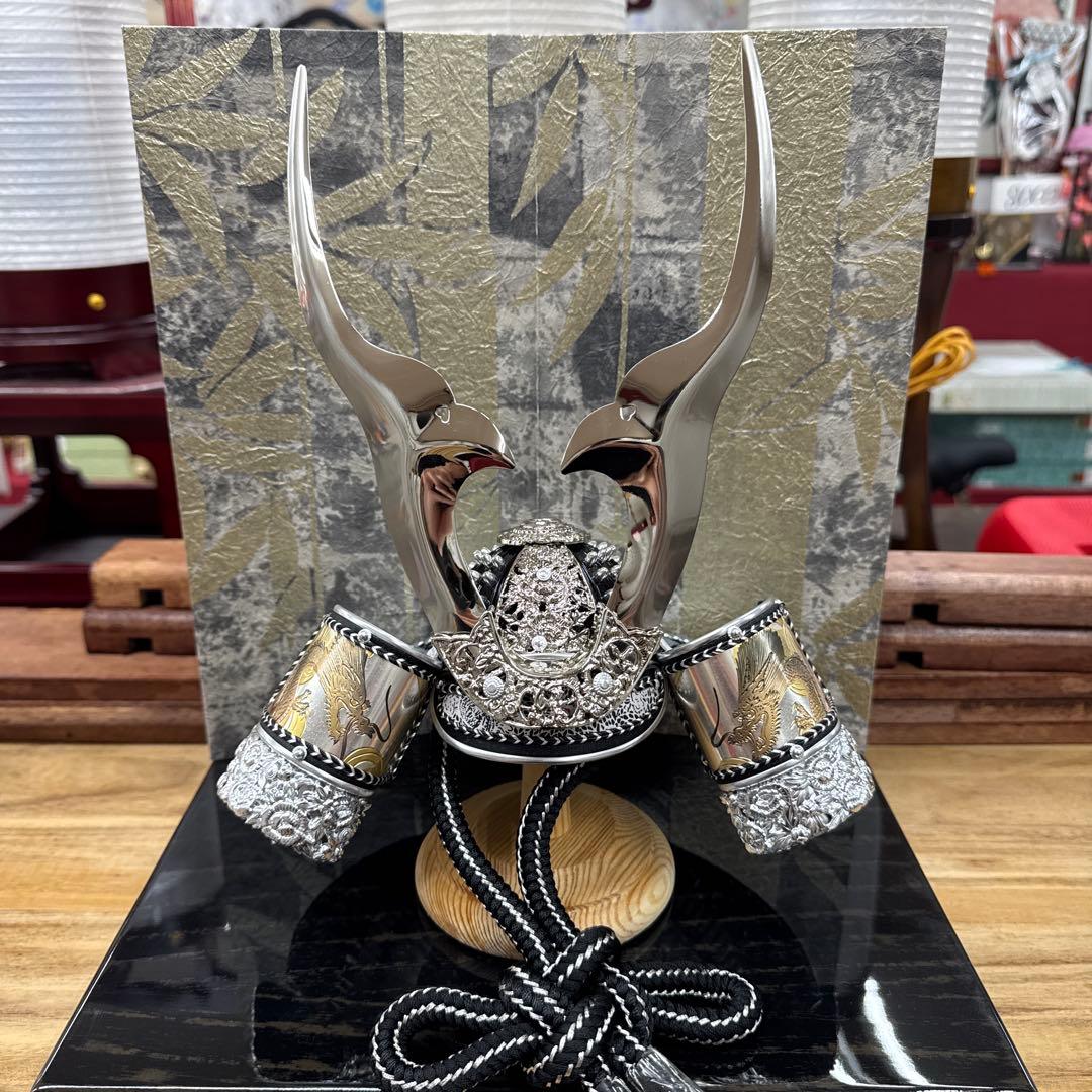 【121】展示品特価　兜セット　平飾りセット　一月限定値下げ