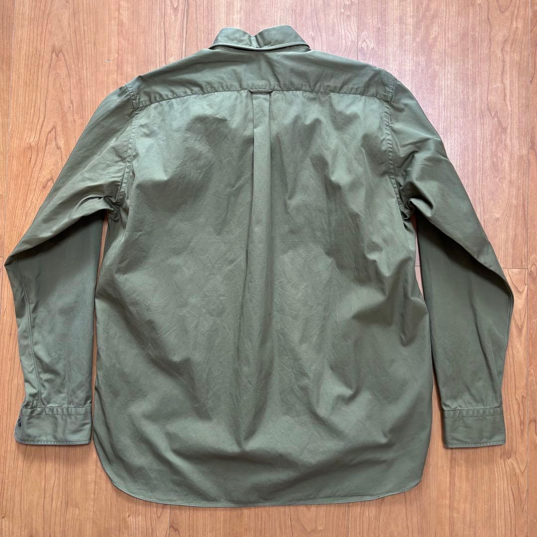 Riprap オリーブ カーキ ボタンダウンシャツ XL