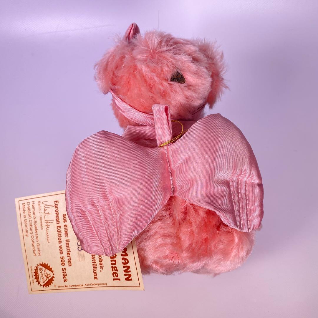 ハーマン テディベアHERMAMM Pink Angel ピンクエンジェル