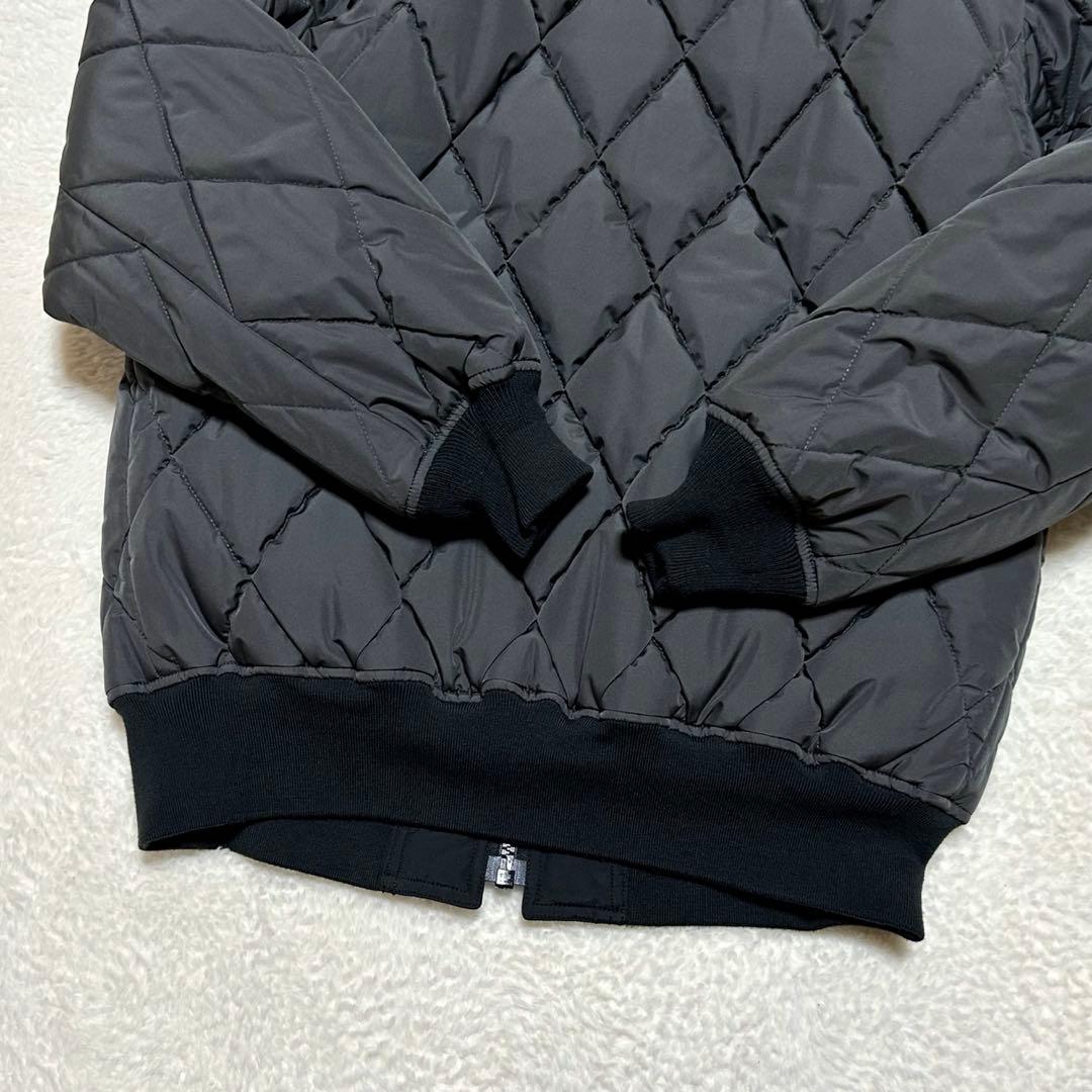 Shott リバーシブル MA-1 フライトジャケット キルティング 黒 L