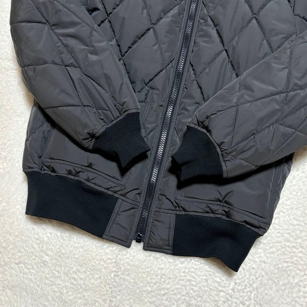 Shott リバーシブル MA-1 フライトジャケット キルティング 黒 L