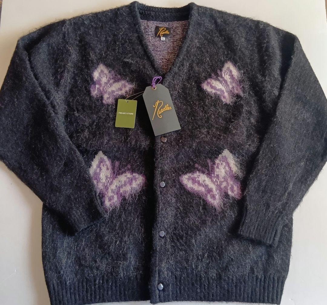 新品 needles フリークスストア別注 モヘアカーディガン NS1604