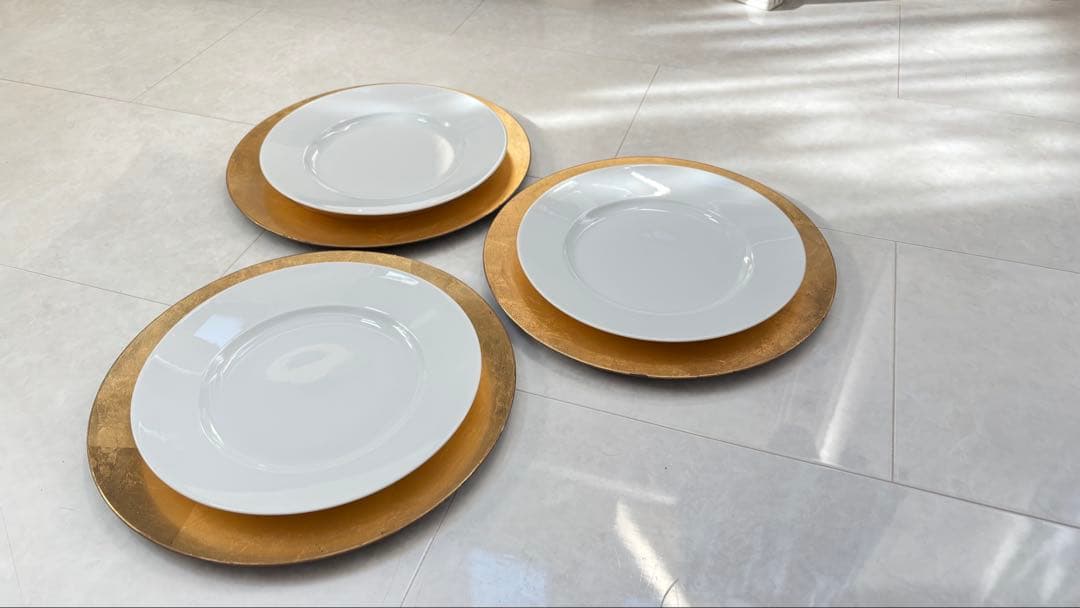 リチャードジノリお皿とプレートチャージャーセット