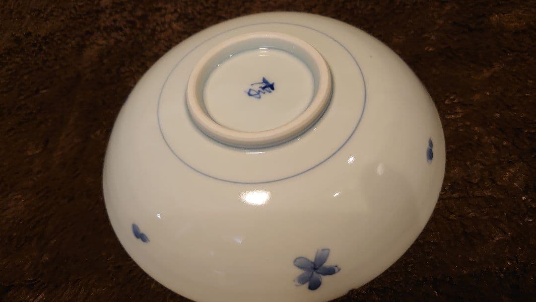 古伊万里　伊万里焼　うさぎ　染付　１客