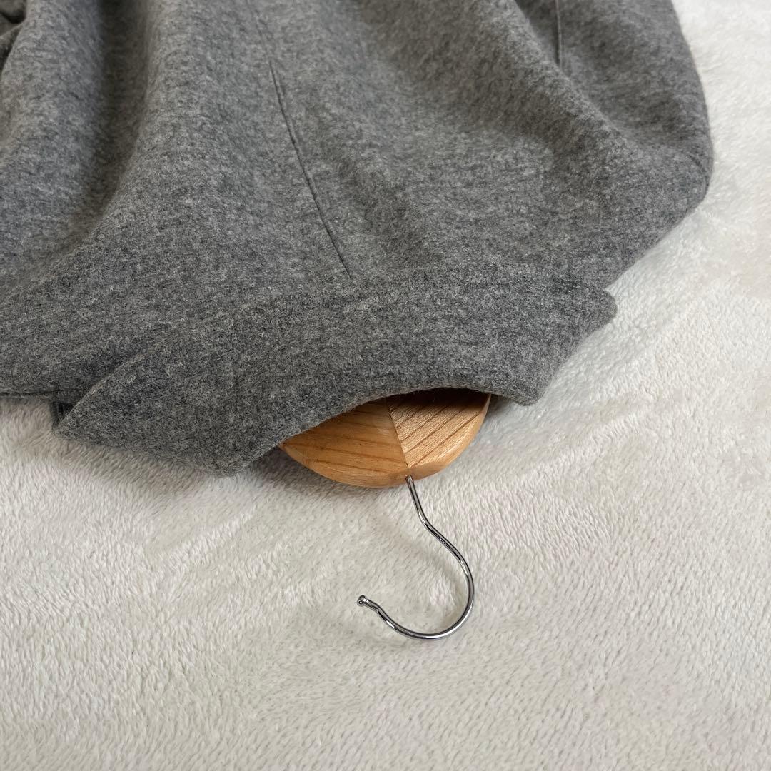 ●23区　ダブル　ロング　チェスターコート　ベルト　女優襟　イタリア製生地