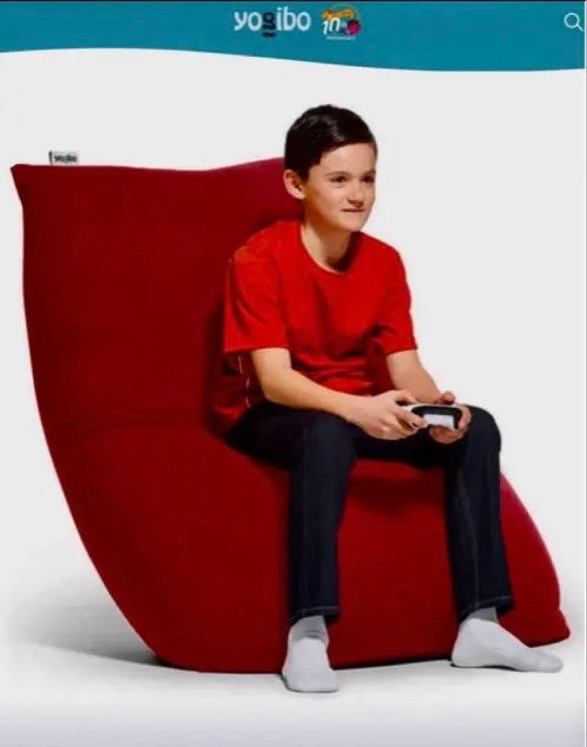 ヨギボー　ミディサイズ　ワインレッド