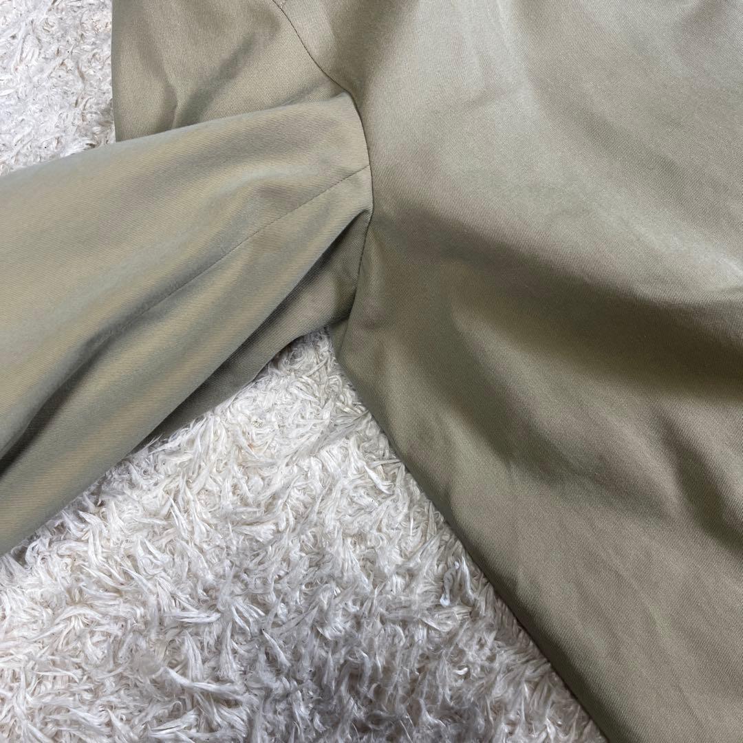 GRENFELL グレンフェル 英国製 裏地チェック ステンカラーコート 38M