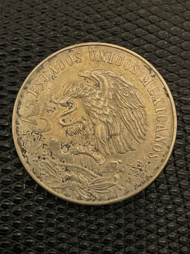 け*い様 メキシコ .ペルー銀貨　2枚