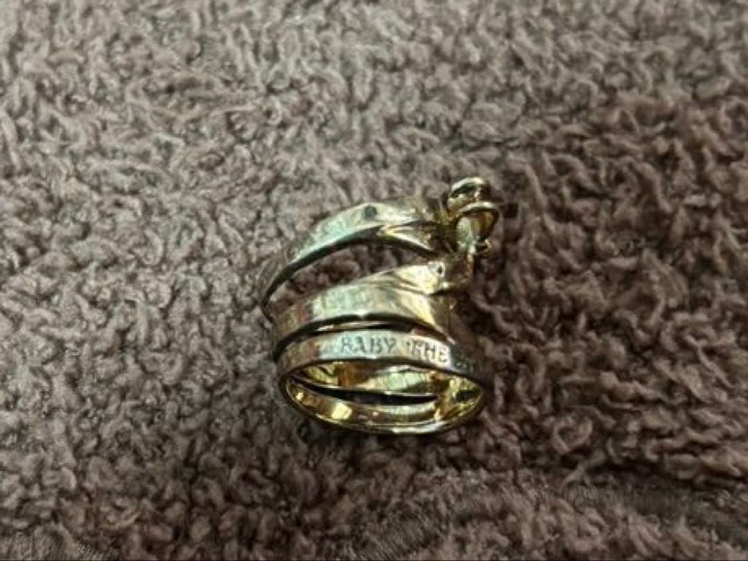 BABYTHE STARS SHINE BRIGHT レースアップリボンリング