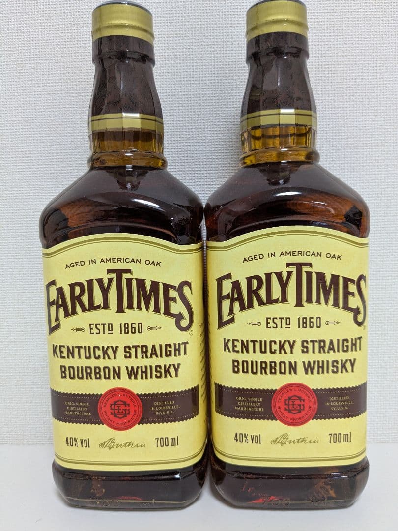 EARLY TIMES 700ml 2本セット