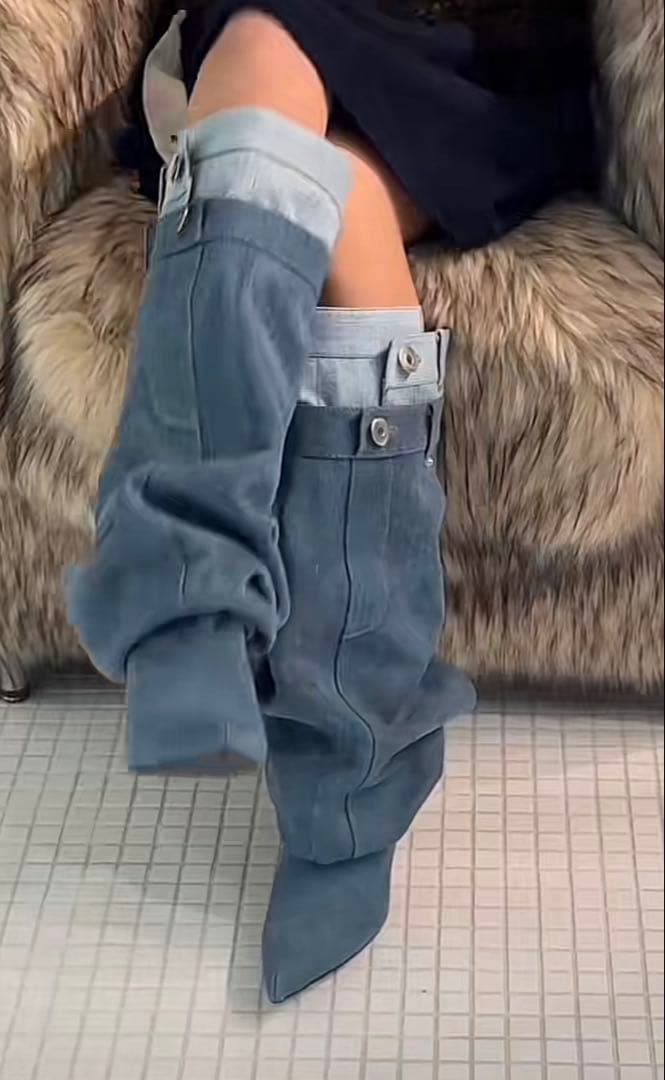 タイムセール！【YELLO】BLUEJEAN LONGBOOTS