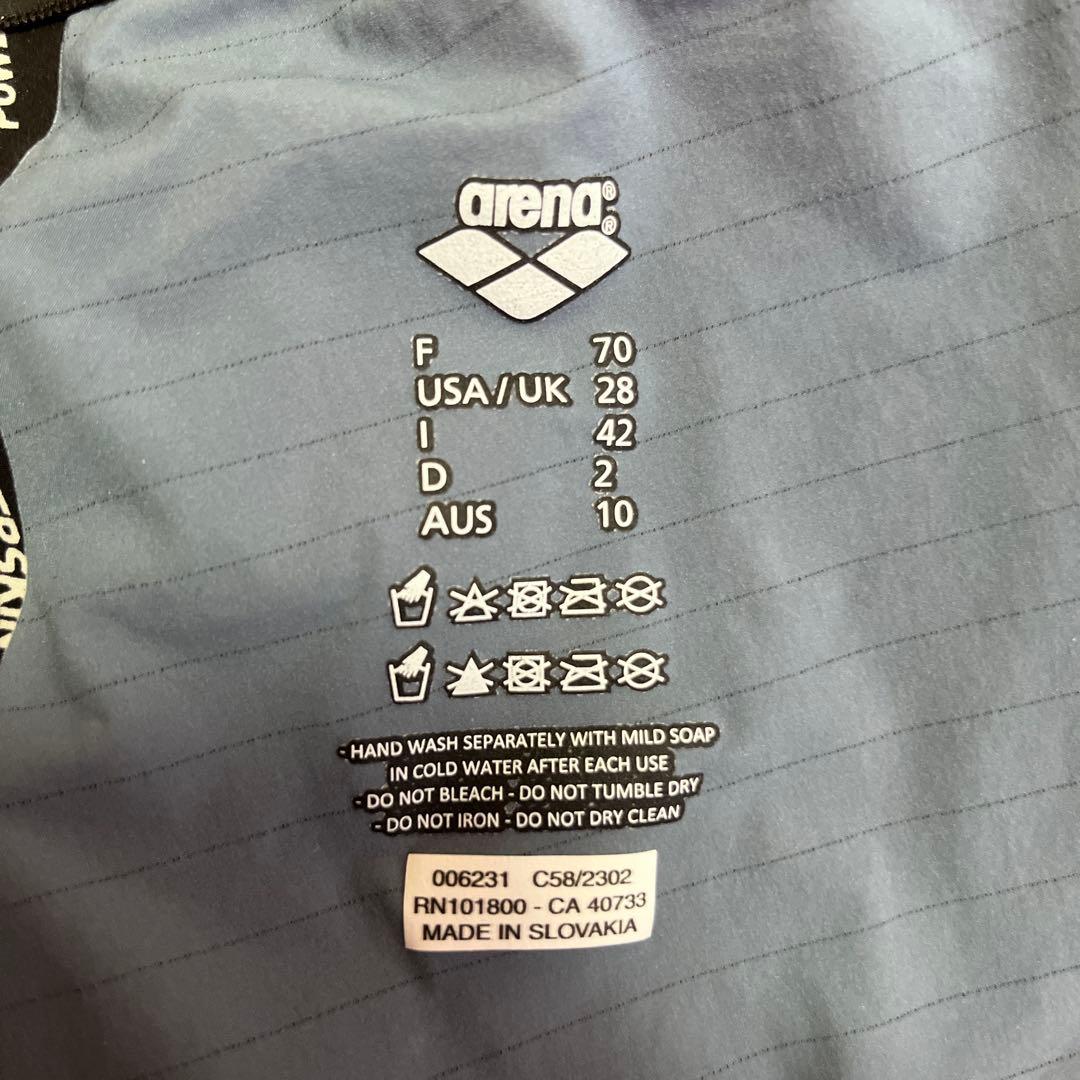 アリーナ 競泳水着 メンズ カーボンエアスクエア Sサイズ